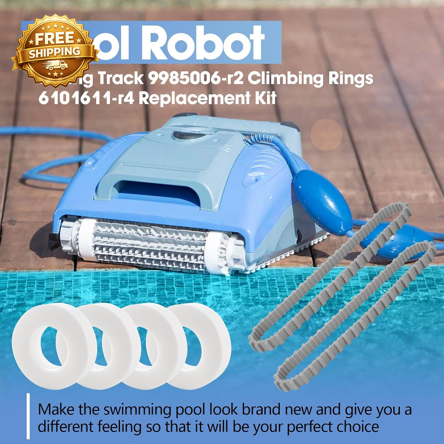 Pool Cleaner Accessories the Climbing Ring Replacement 6101611-R4 Timing Track