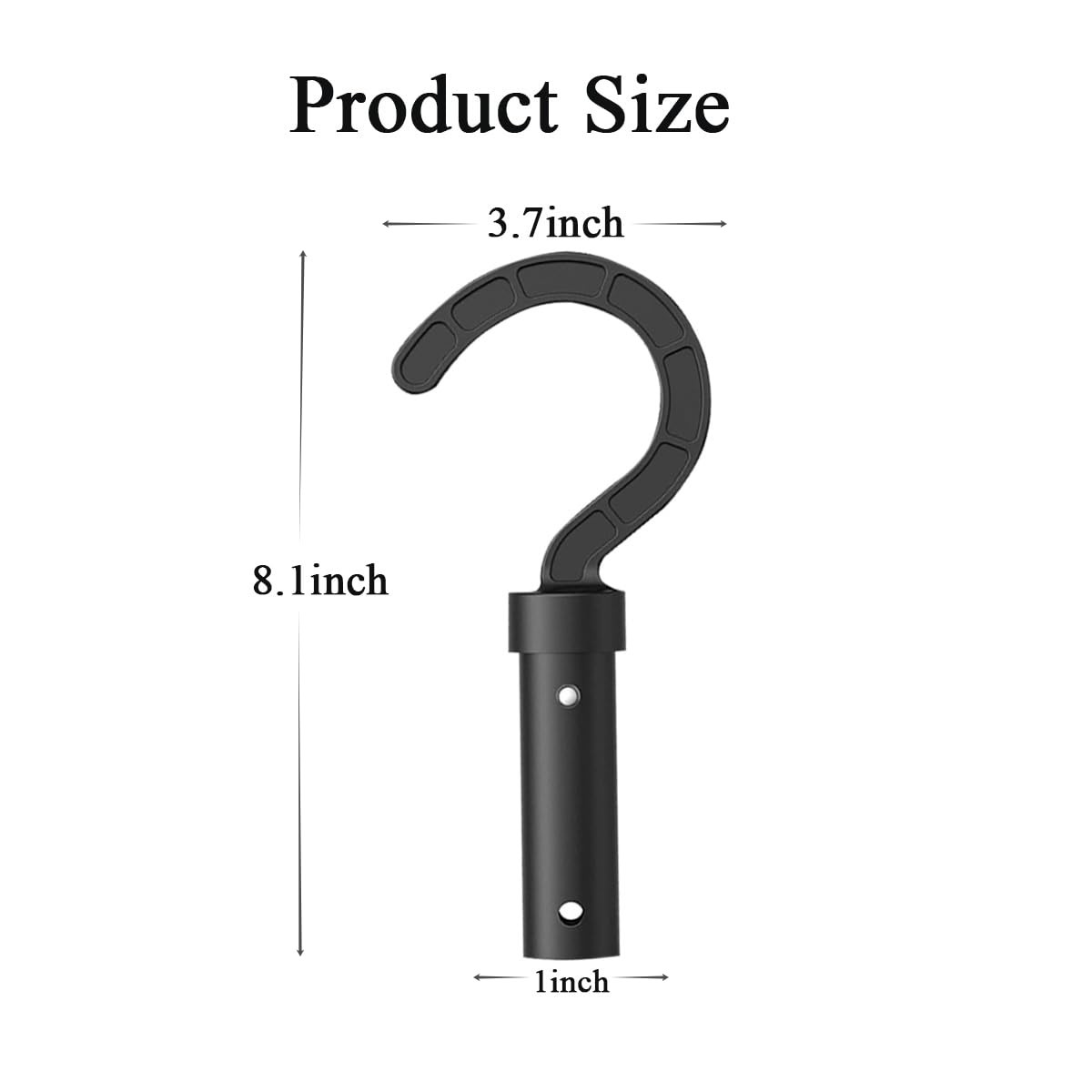 Hailewen Pool Hooks for Poles Hook Robotic Cleaner Pole Black