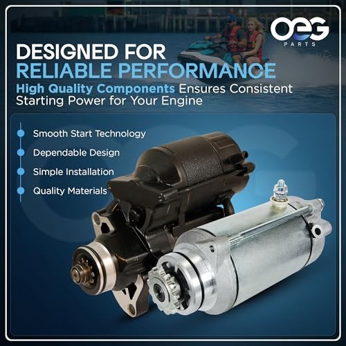 OEG Parts New Starter Compatible with Polaris ATV Predator Scrambler 50 Eton