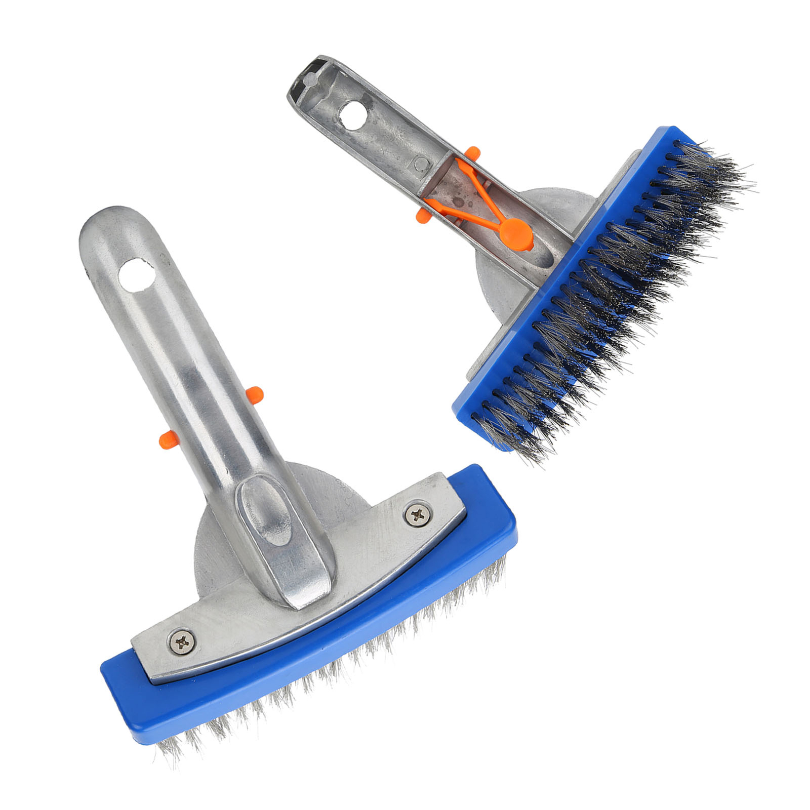 New 5.5in Swimming Pool Stainless Steel Brush For Spa Pond Floor Wall Cleaning A