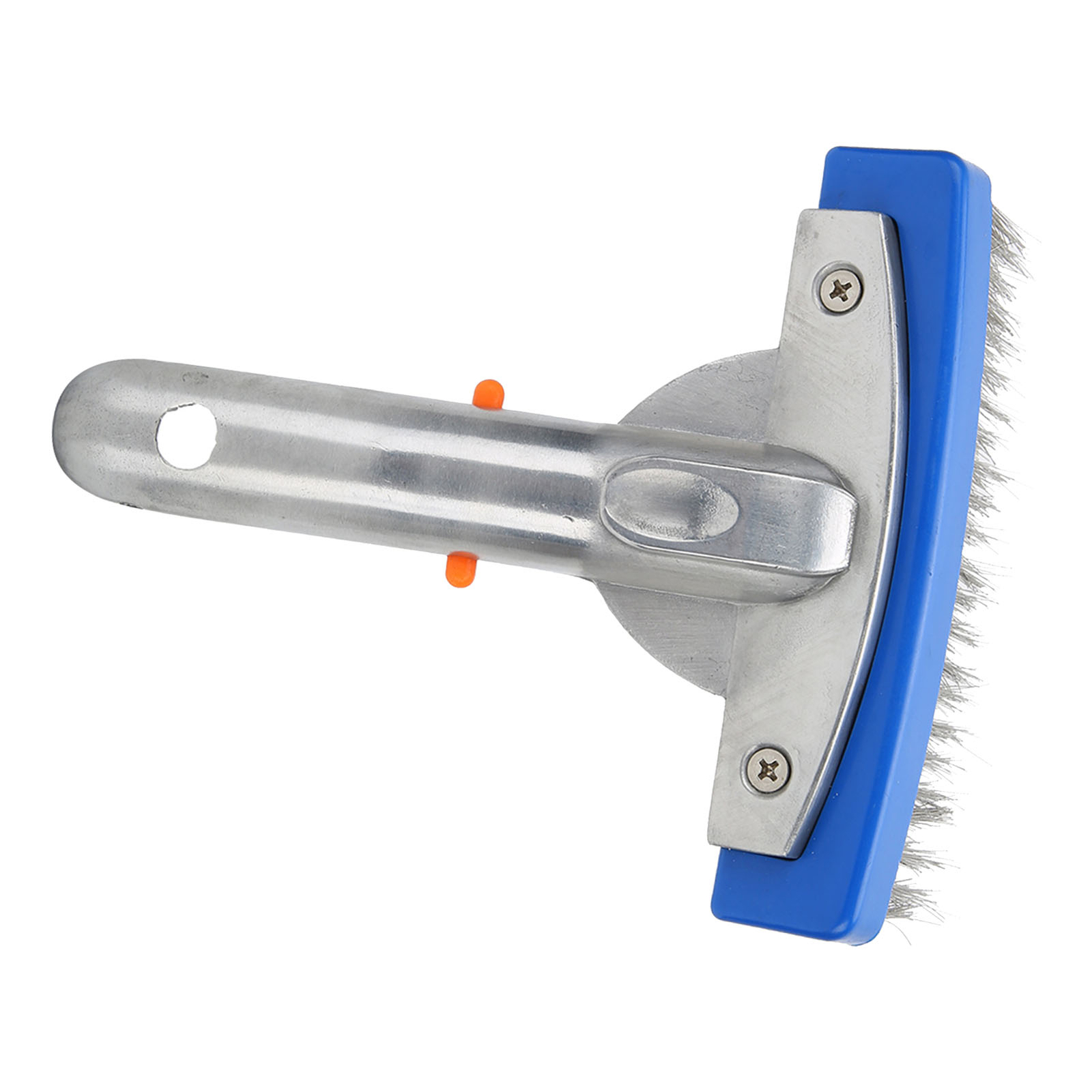 New 5.5in Swimming Pool Stainless Steel Brush For Spa Pond Floor Wall Cleaning A