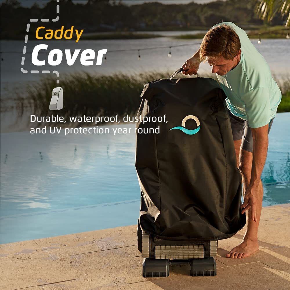 Dolphin Nautilus CC Pro Robotic Pool Vacuum Cleaner with Wi-Fi Control and Caddy