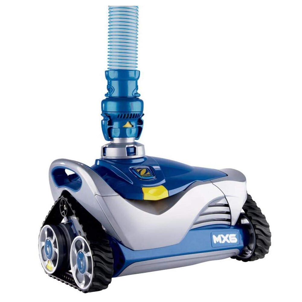 Zodiac Mx6 Automatic Suction Side Pool Cleaner Vacuum w/ Cyclonic Leaf Canister