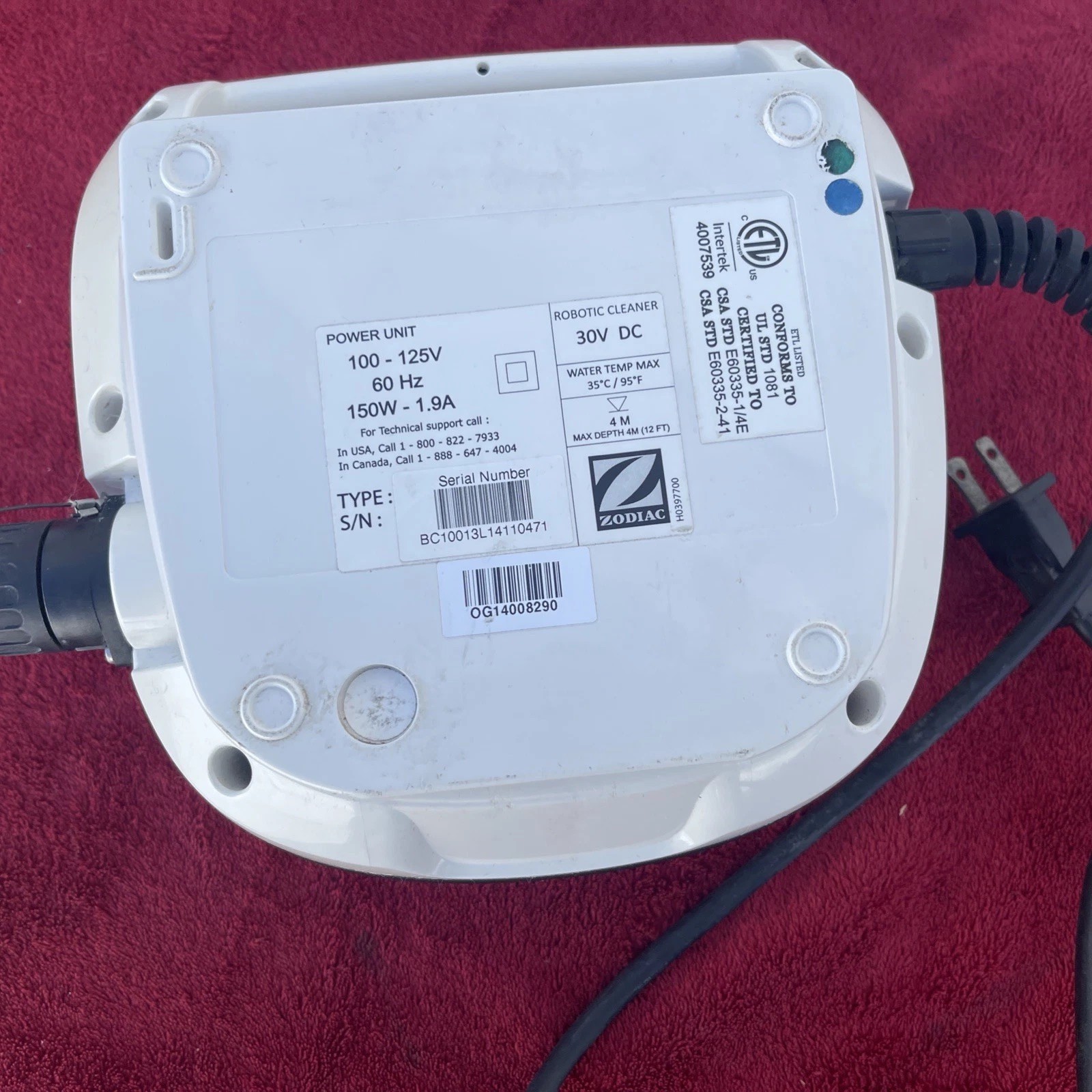 ZODIAC POLARIS POWER SUPPLY CONTROL UNIT For 9450 SPORT