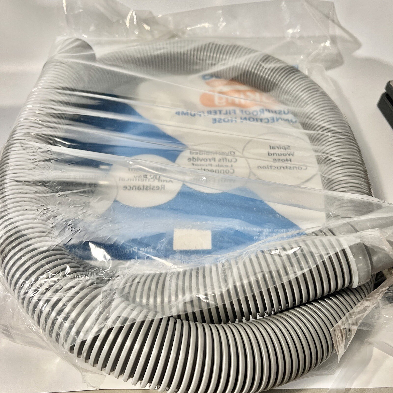 Plastiflex Deluxe FloKing Swimming Pool Filter Connection Hose – 6&prime; x 1.5&Prime;