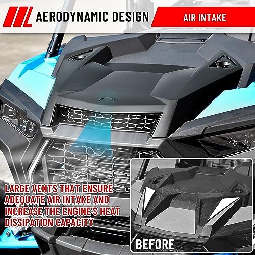 Turbo Hood Scoop Air Intake Kit for Polaris RZR XP 1000/4 1000 RZR XP Turbo S
