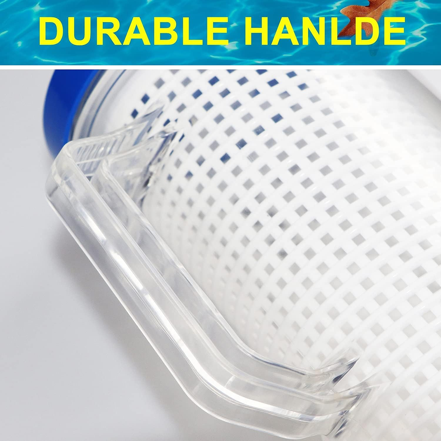 Large Pool Leaf Canister Catcher, In-Line Pool Filter Canister Compatible with H