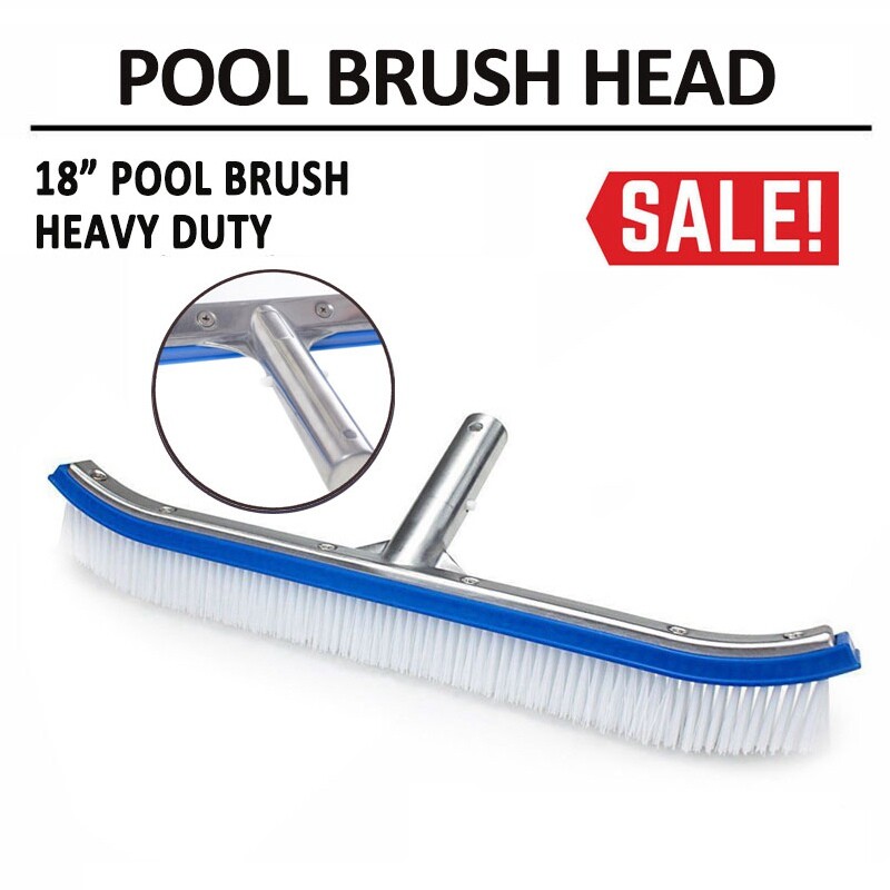 Heavy Duty 18&Prime; Strong Aluminium Swimming Pool Wall Tiles & Floors Cleaning Brush