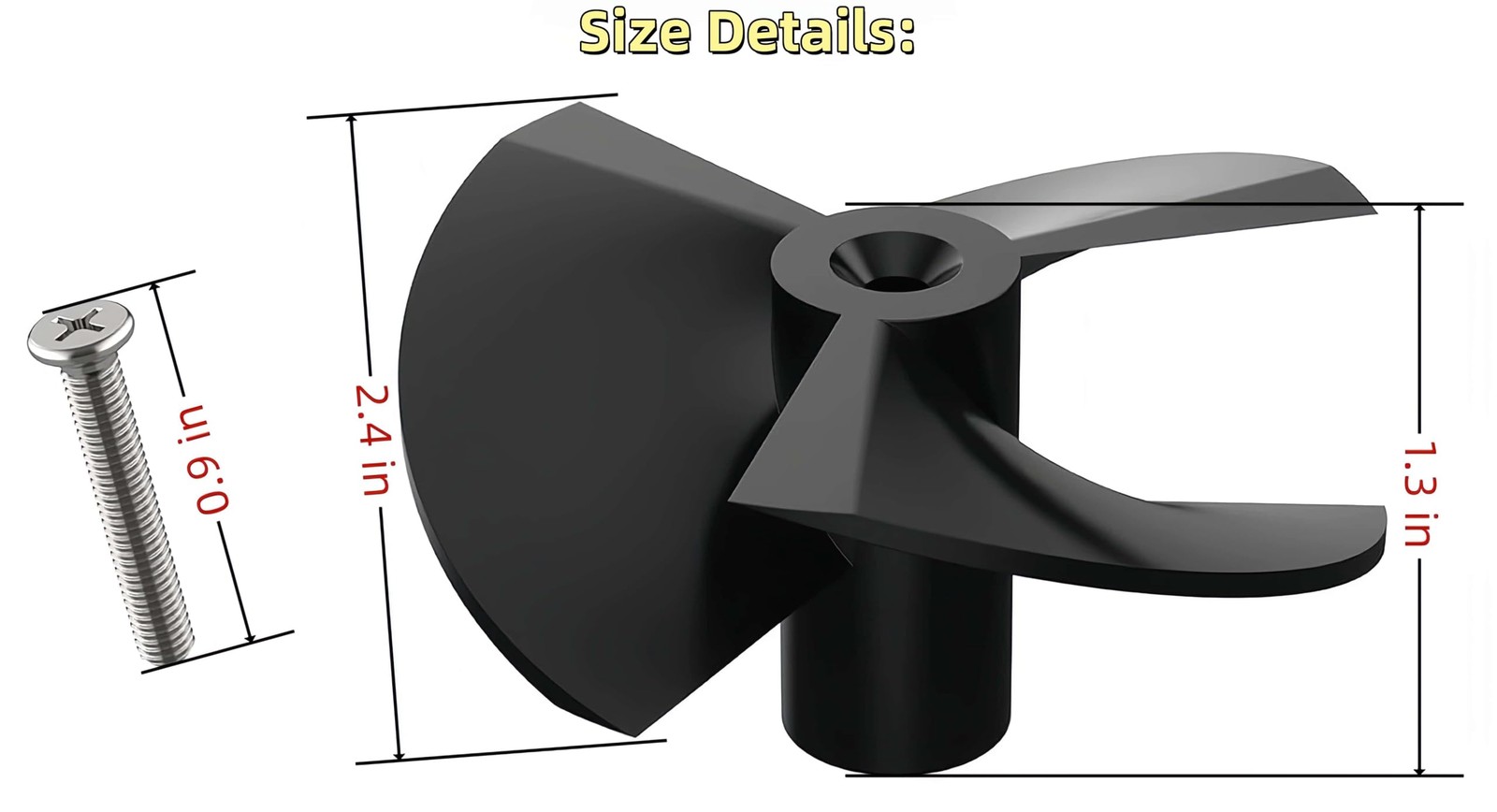 9995266-R1 Pool Cleaner Impeller for Maytronics Dolphin Nautilus CC Plus, Nau…