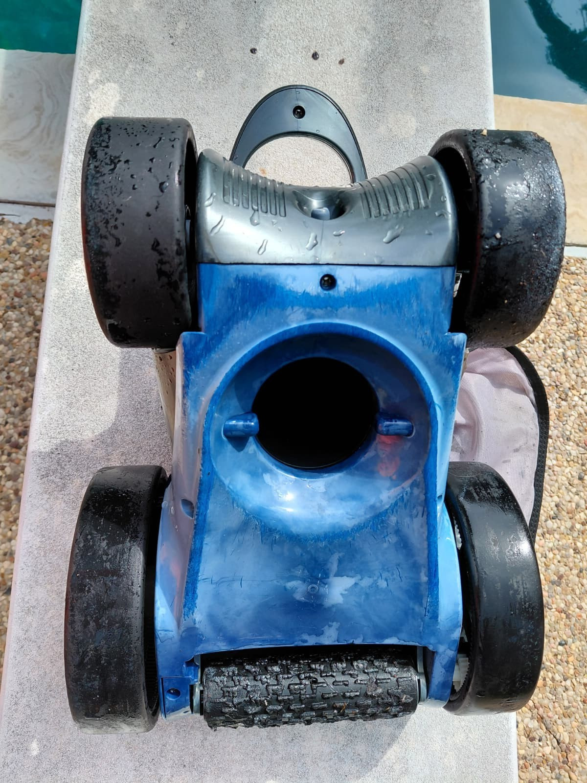 For Repair or Parts Pentair Racer Pressure Side Inground Pool Cleaner w/ Bag