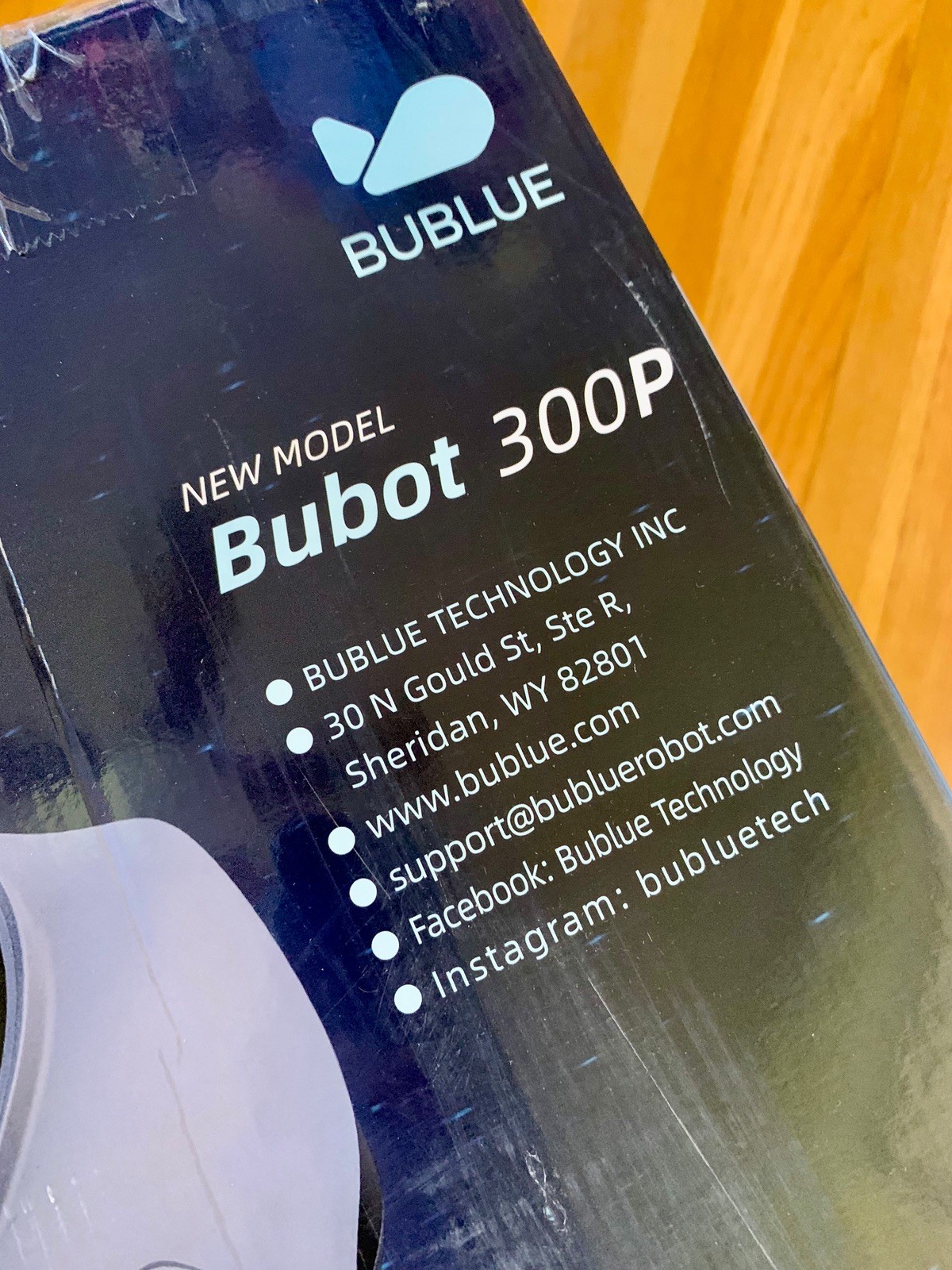 Bubot 300P Cordless Robotic Pool Cleaner, 1.5h Runtime, Auto-Park, 850 Sqft, LW