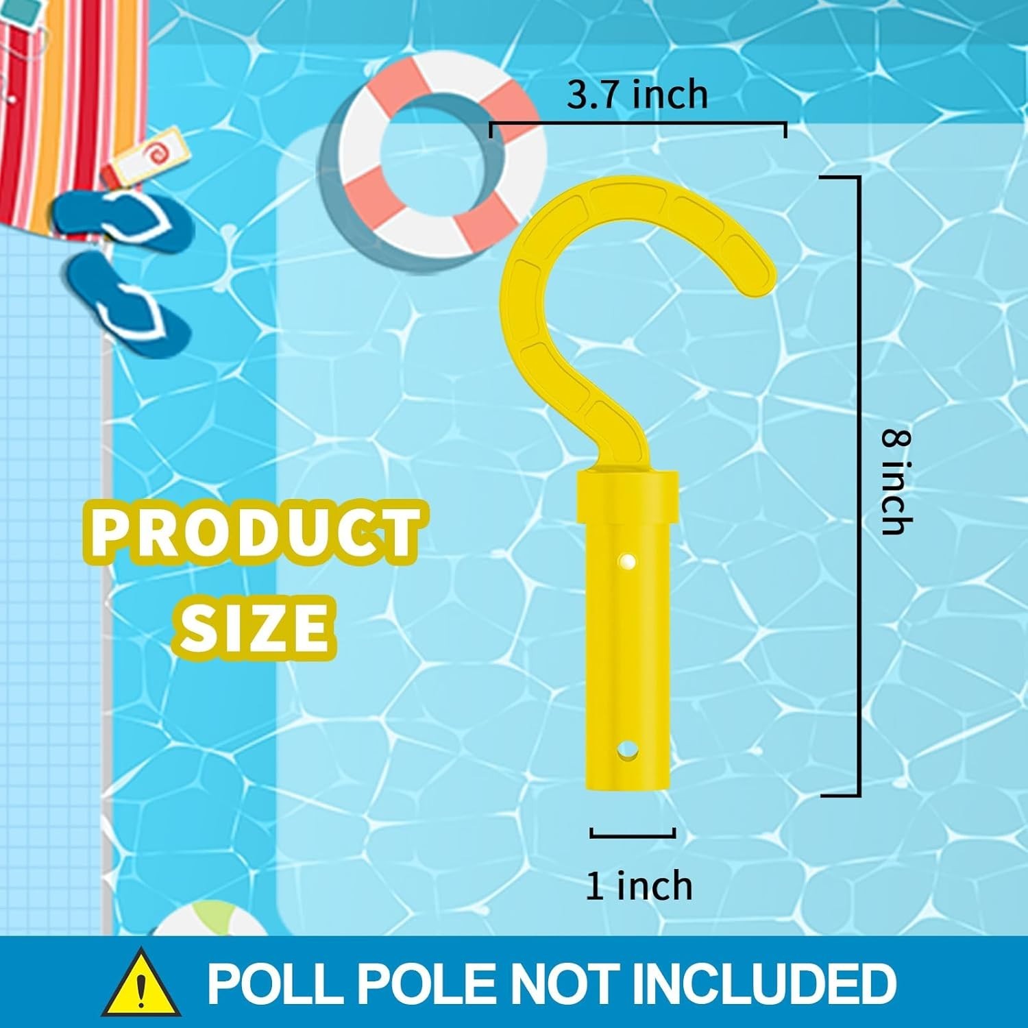 Universal Robotic Pool Cleaner Accessory Hook – Durable & Lightweight Design!