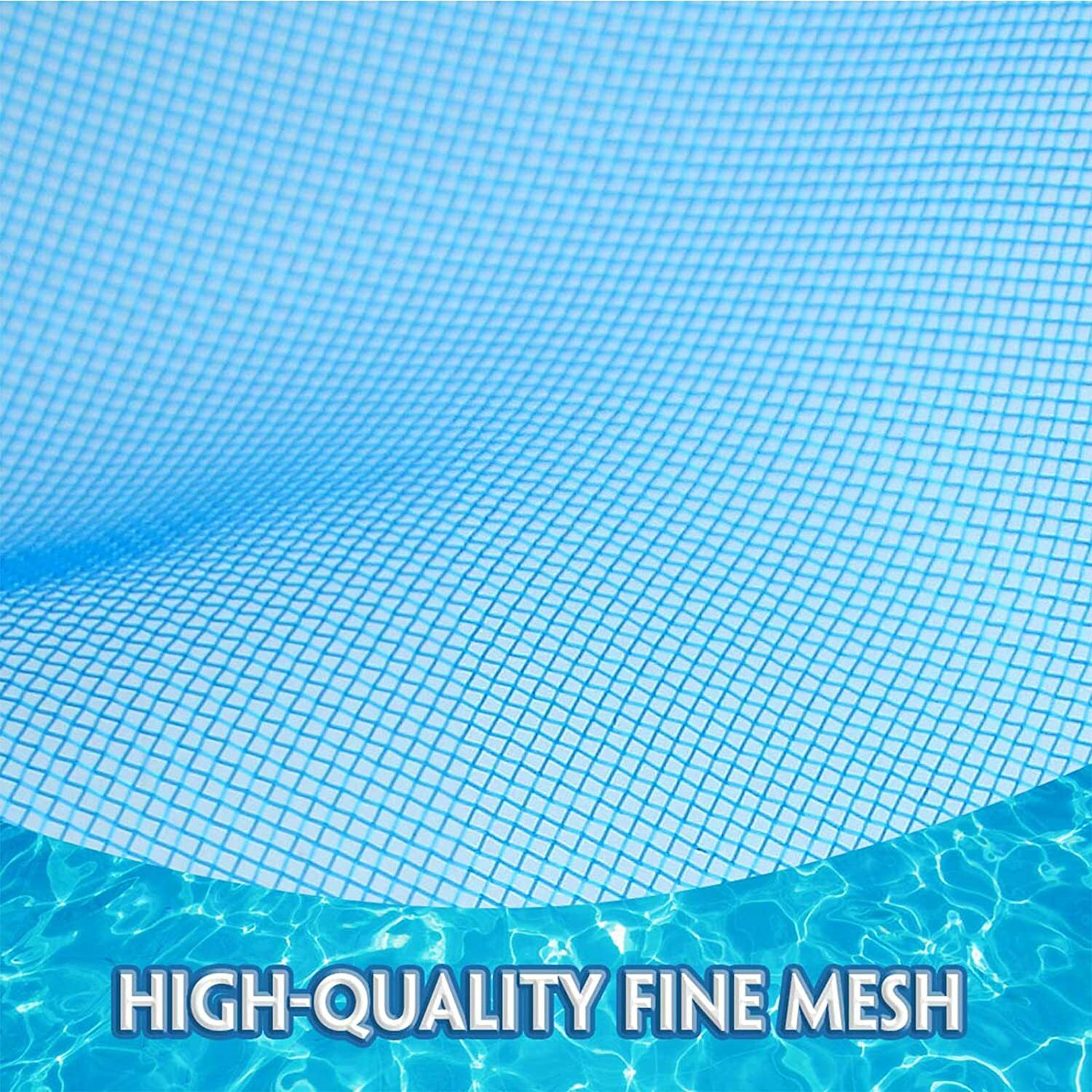 Swimming Pool Cleaning Leaf Skim Mesh Net Leaf Skimmer Pond Rake Debris Removal