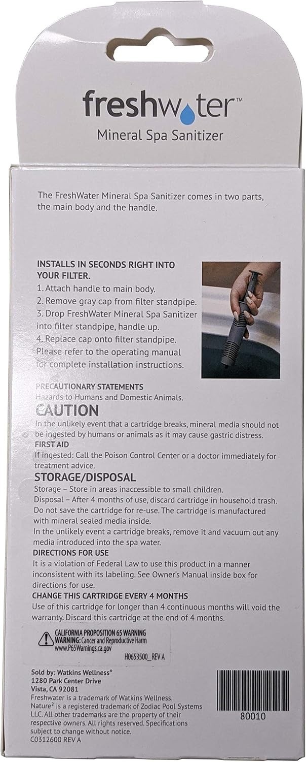 Refreshing Mineral Spa 80010 Cleaner with Silver Ions – Easy Spa Maintenance