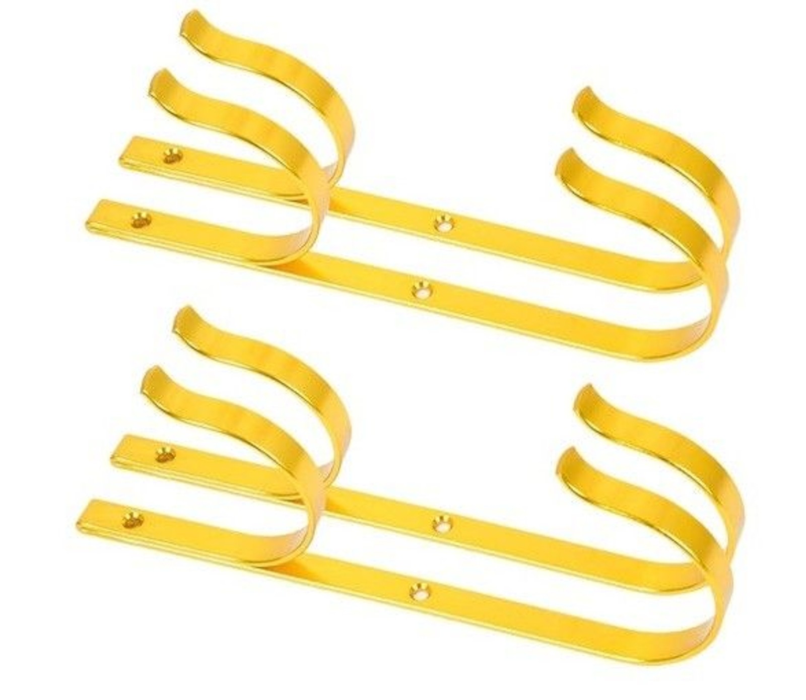 Pool Pole Hanger Premium Aluminium Holder Set of 4 Hooks for Telescopic Poles