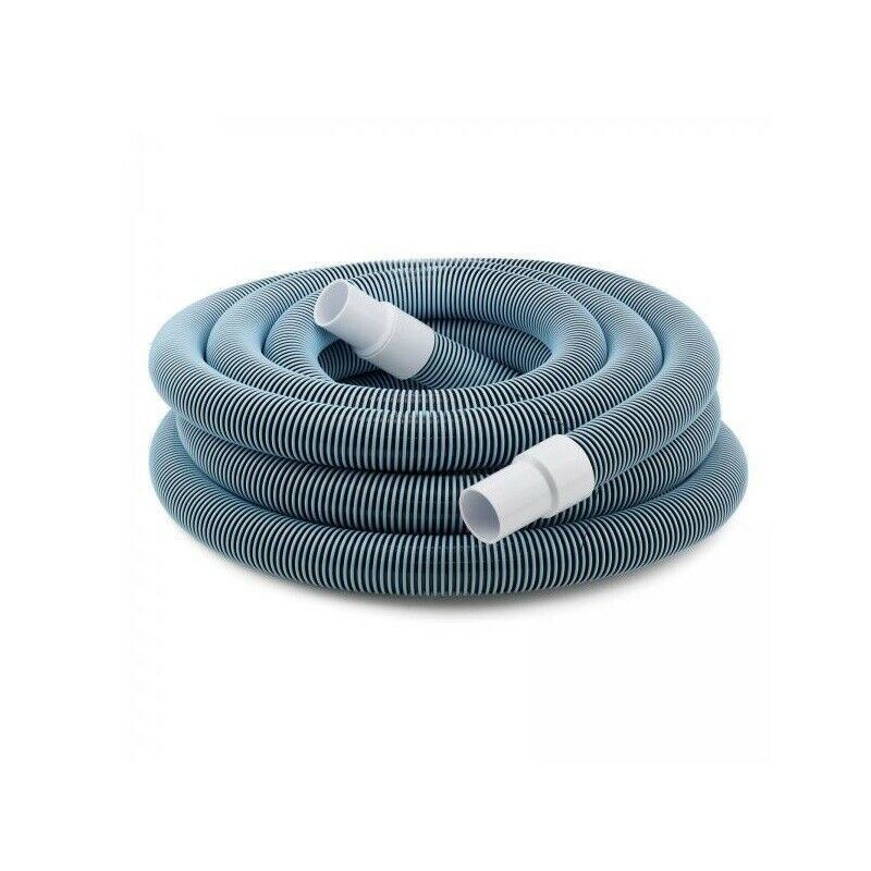 Swimming Pool Hose Vacuum Spiral Wound Swivel Cuff cleaner head EVA fitted 13m