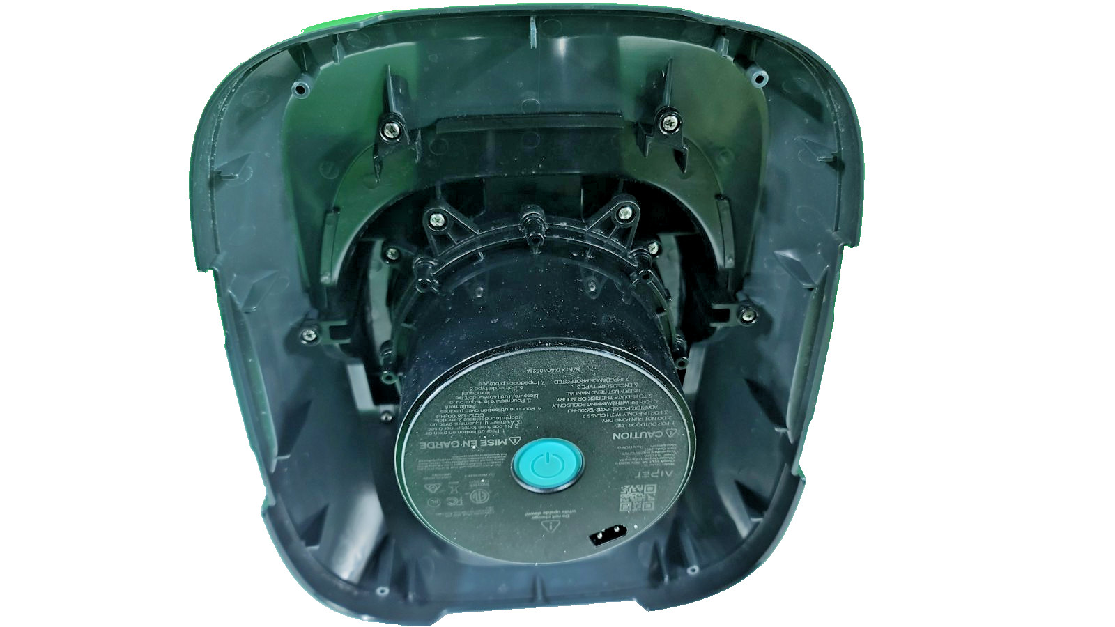 Aiper Scuba SE Cordless Vacuum Pool Robotic Cleaner OEM Top Cover With Motor-BLK