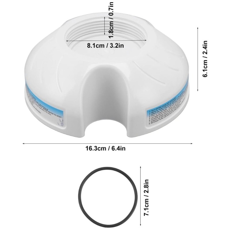 Corrosion Resistant Pool Salt Cell Holder Chlorinator Maintenance Accessories