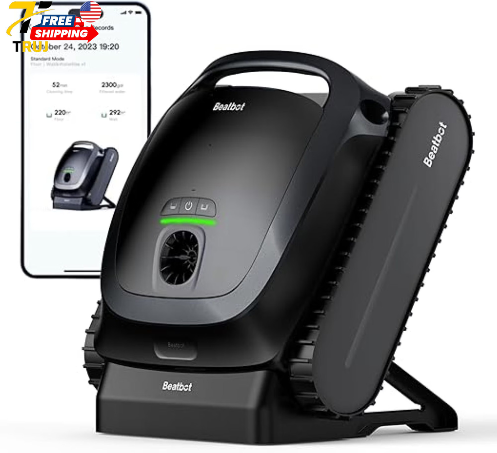 Beatbot A200 Cordless Robotic Swimming Pool Vacuum with App Control
