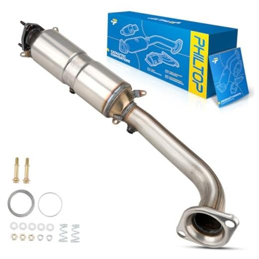 Front Catalytic Converter Kit Direct-Fit Replacement For CR-V 2007-2009 2.4L