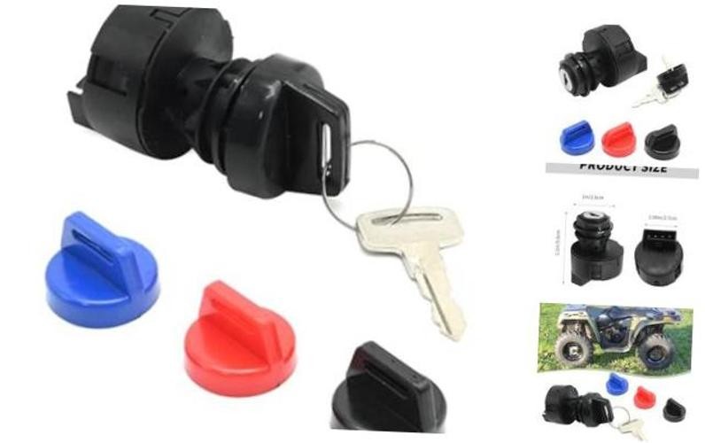 4110264 Ignition Key Switch 4 Pin, Replacement for Polaris ATV Sportsman 335
