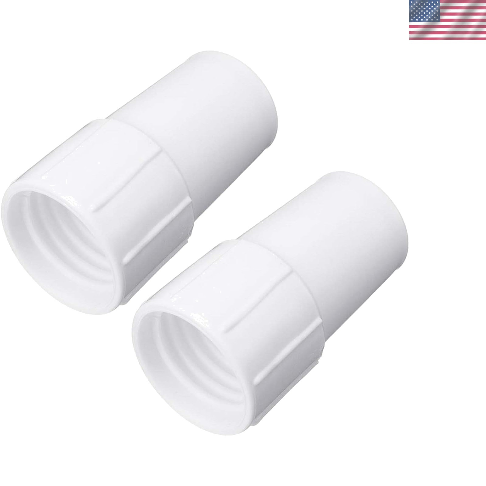 Durable 1.5 » Spiral Pool Vacuum Hose Cuff – Ideal Replacement Set of 2