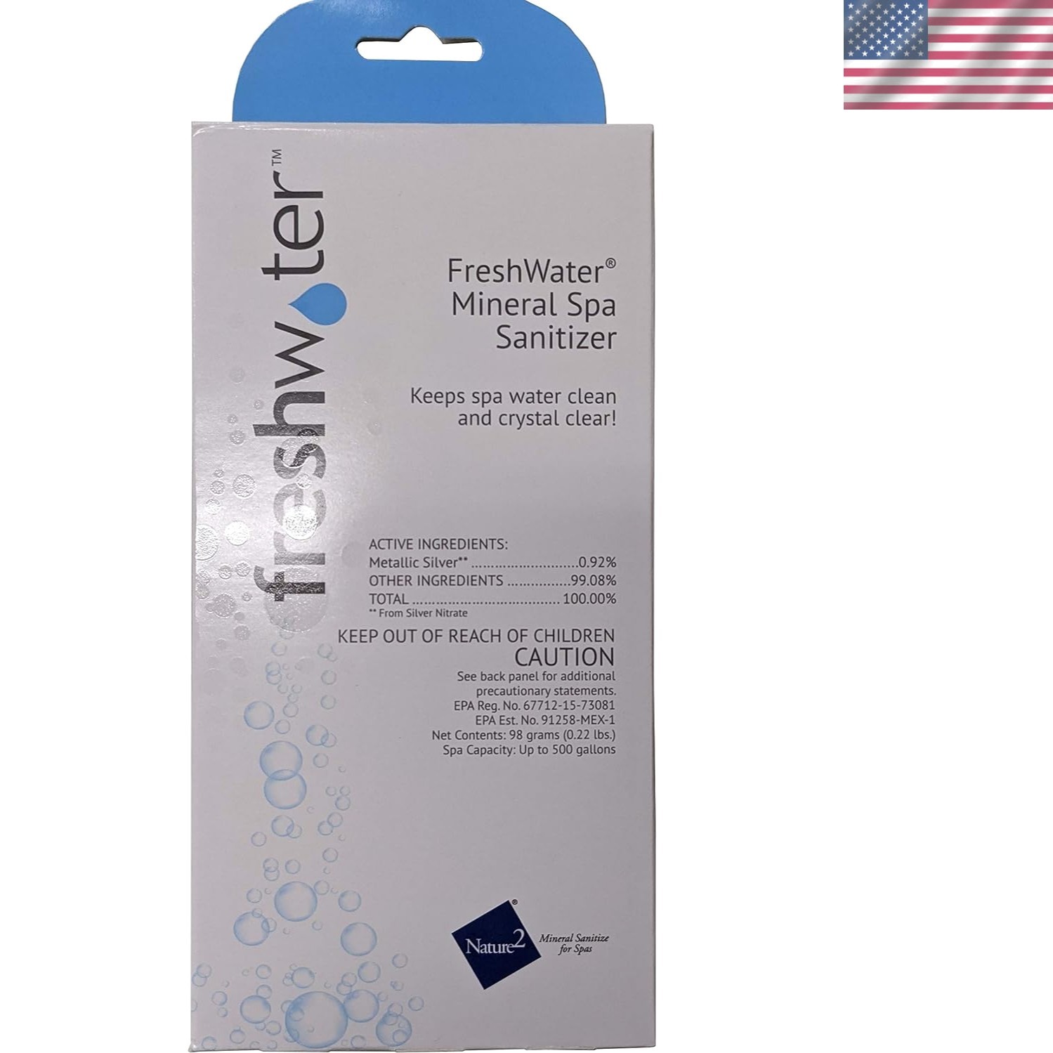 Refreshing Mineral Spa 80010 Cleaner with Silver Ions – Easy Spa Maintenance