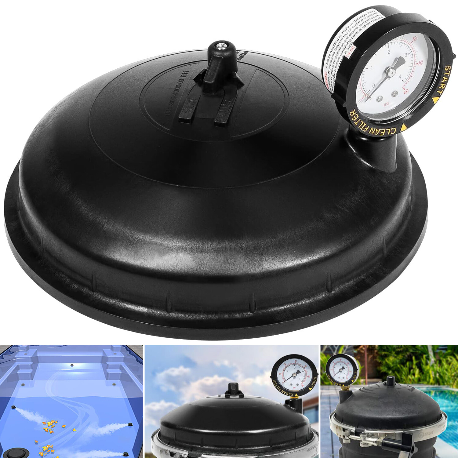 005-302-4300-03 Replace for Paramount Water Valve Top Dome Complete Assembly PV3