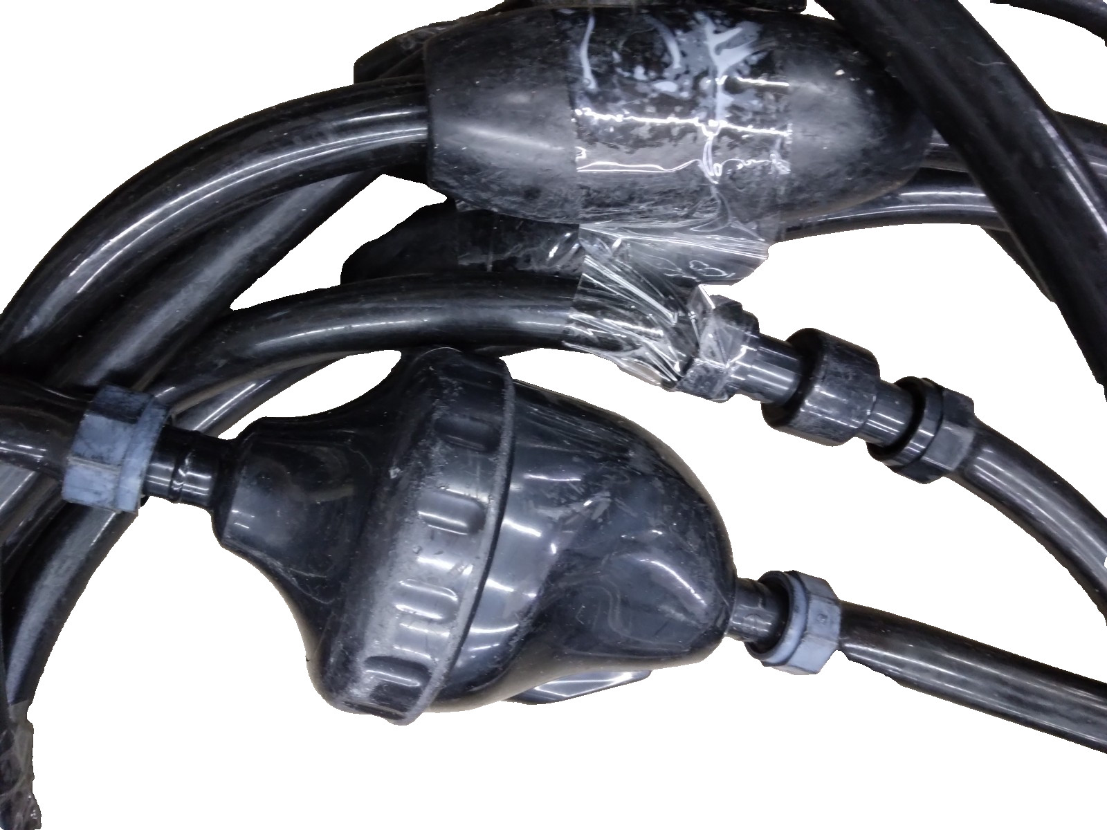 Polaris TR35P Pressure Vacuum Pool Cleaner With Float Heads Extended Feed Hose
