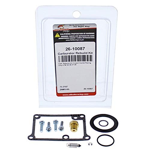 26-10087 Carburetor Rebuild Kit Compatible With/Replacement For KTM SX 65