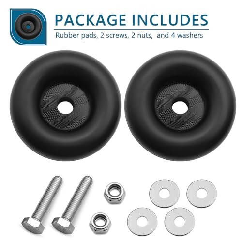 Anti Vibration Heavy Duty Rubber Foot, 1 X 2.5 Inch, Shock Pad Fit for Air