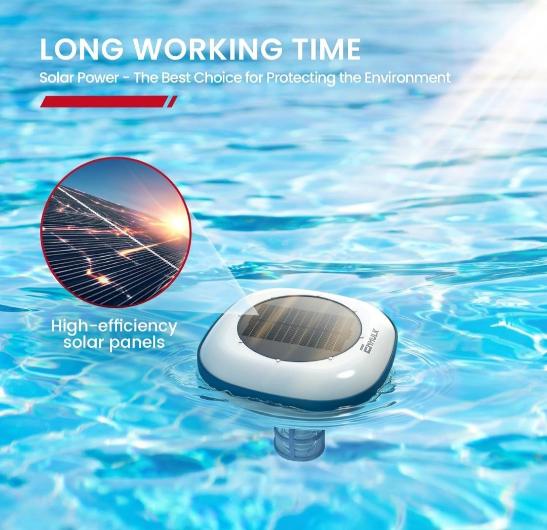 Enhulk PI25 Pro Solar Pool Ionizer NEW Up to 50k Gal Above Inground Copper Anode