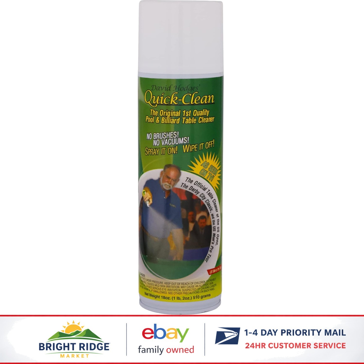 Quick Clean Spray for Pool Table Felt, Fast Fabric Cleaner with Linen Scent
