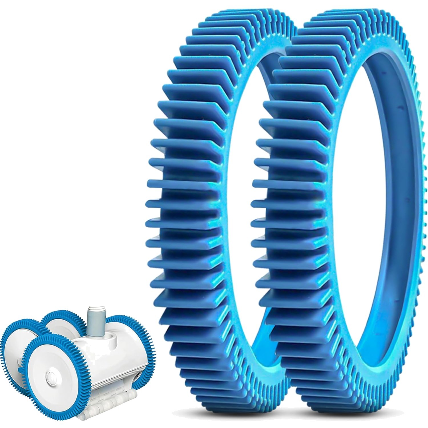 Pack Back Tires Replacement for Pool Cleaner