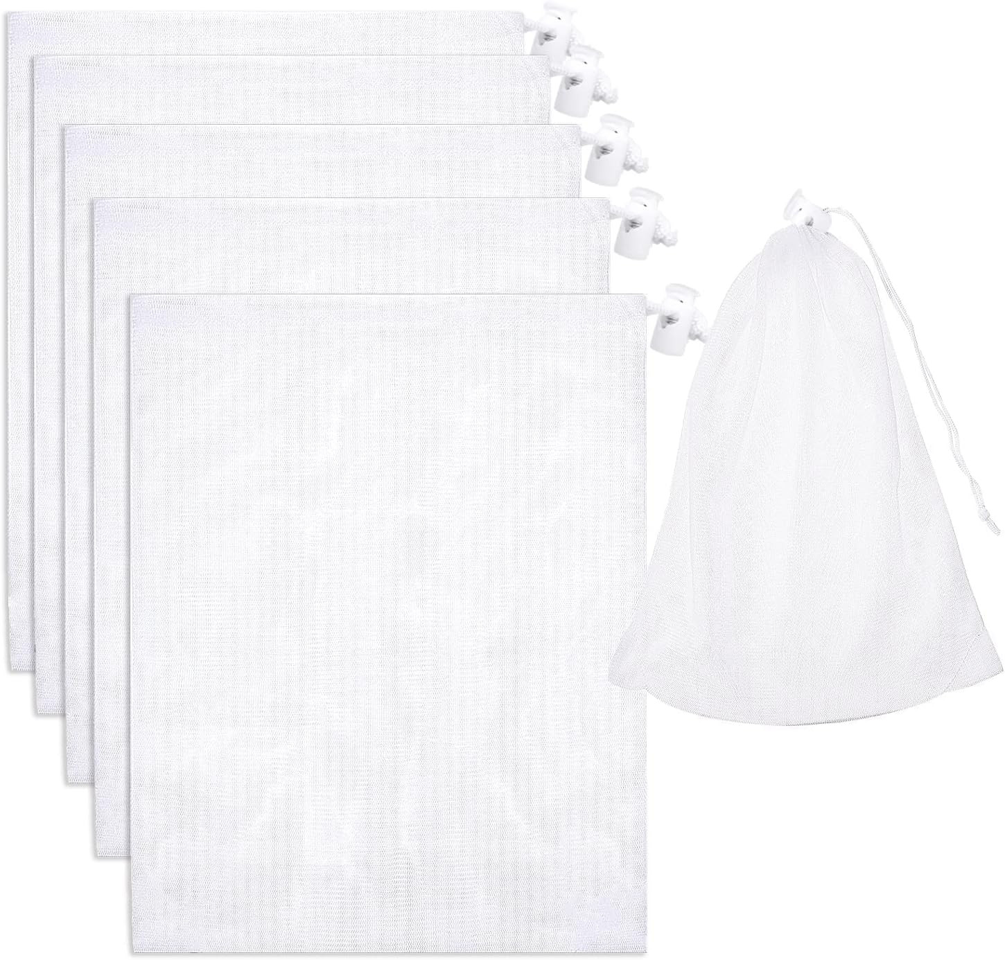 6Pack 24 * 16 » Pool Fine Mesh Filter Bags for Leaf Vacuum Pool Cleaners,Pool Va