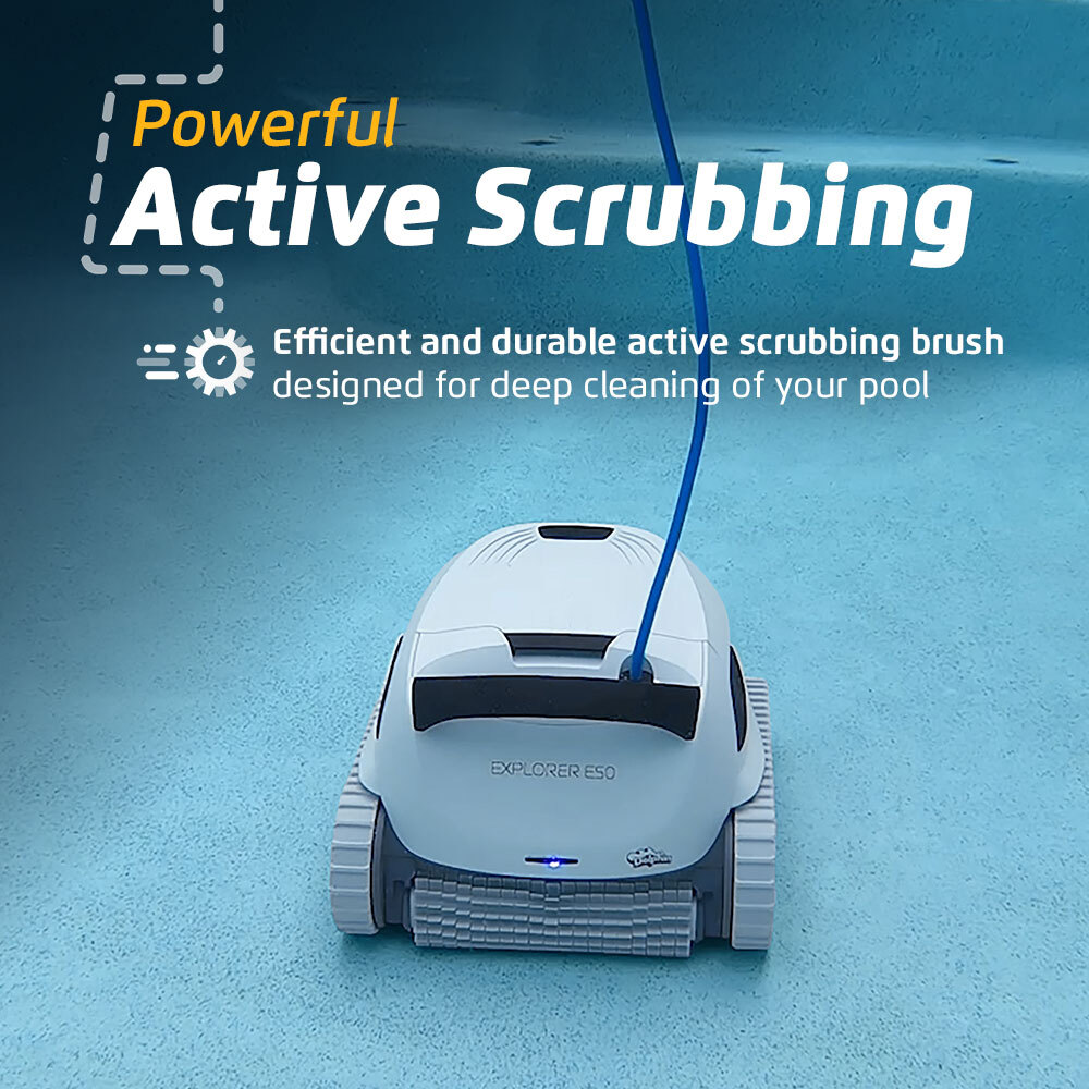 Dolphin Explorer E50 Robotic Cleaner with Wi-Fi Connectivity for In Ground