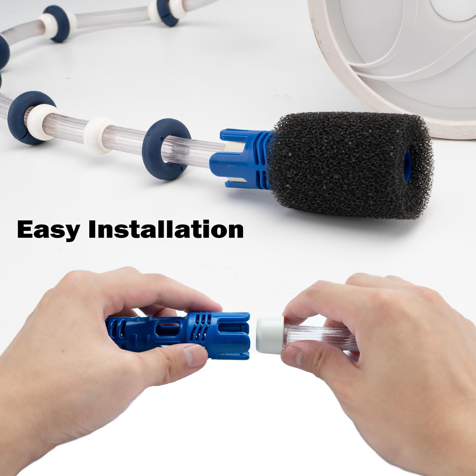for Polaris Pool Cleaner Parts,Tail Sweep with Scrubber Part Fit for Polaris …