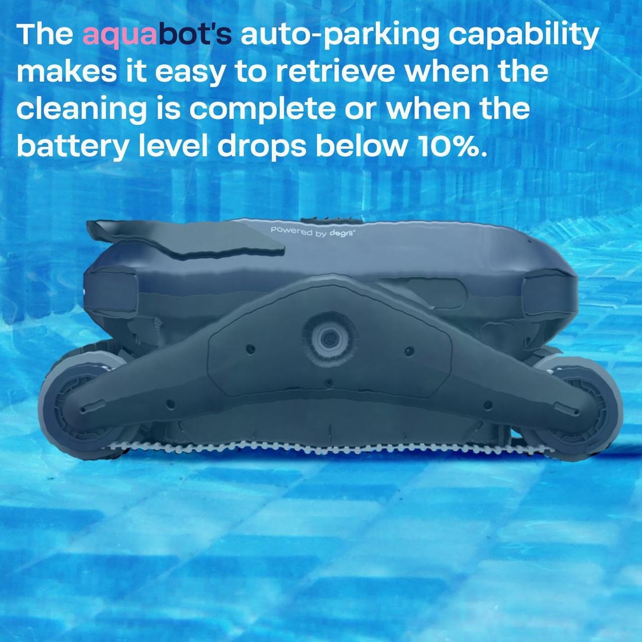 Aquabot Cordless Robotic Pool Cleaner by BWT Pool