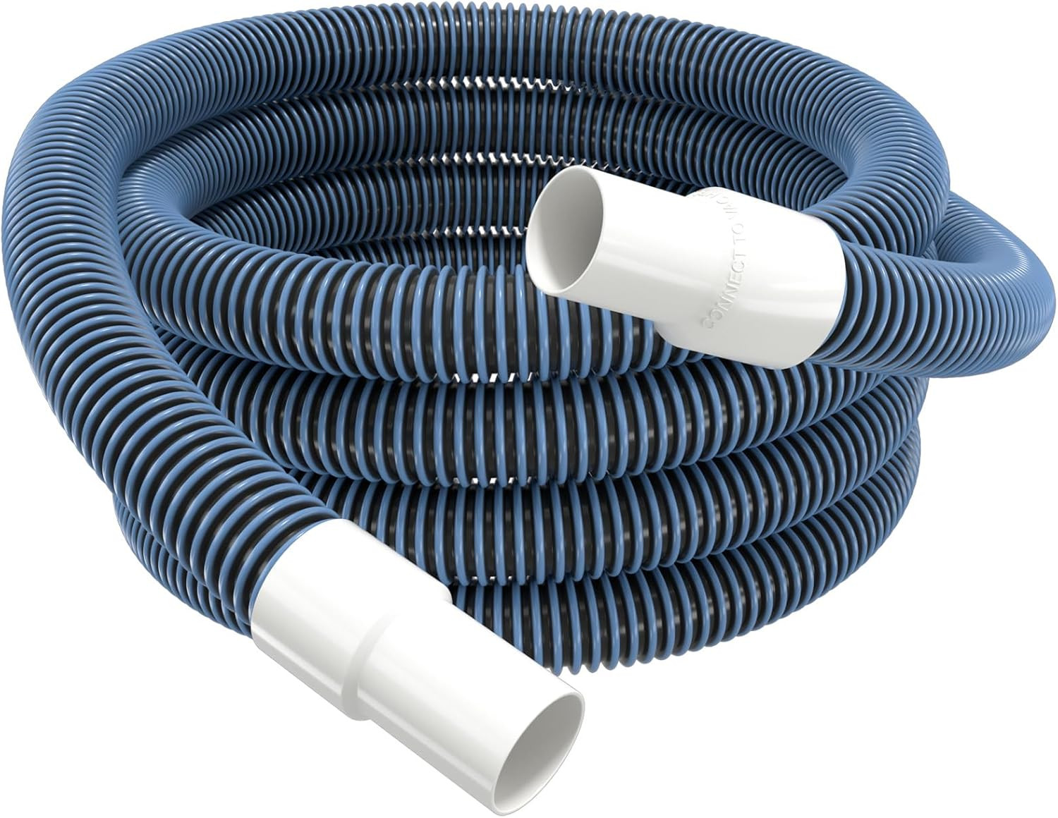 18FT Pool Vacuum Hose 1.5in Flexible Heavy Duty Swimming Pool Cleaning Hose
