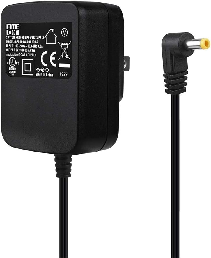 Listed AC/DC Adapter for Catfish Pool Cleaners – 9V Power Supply Safety