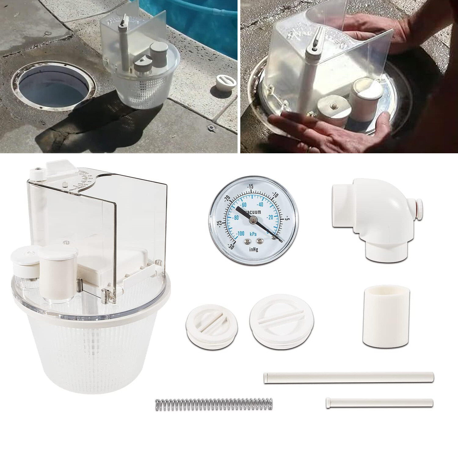 Replaces R211100 Vac-Mate Pool Cleaner Dispenser Box Fits for Certikin, PoolRite