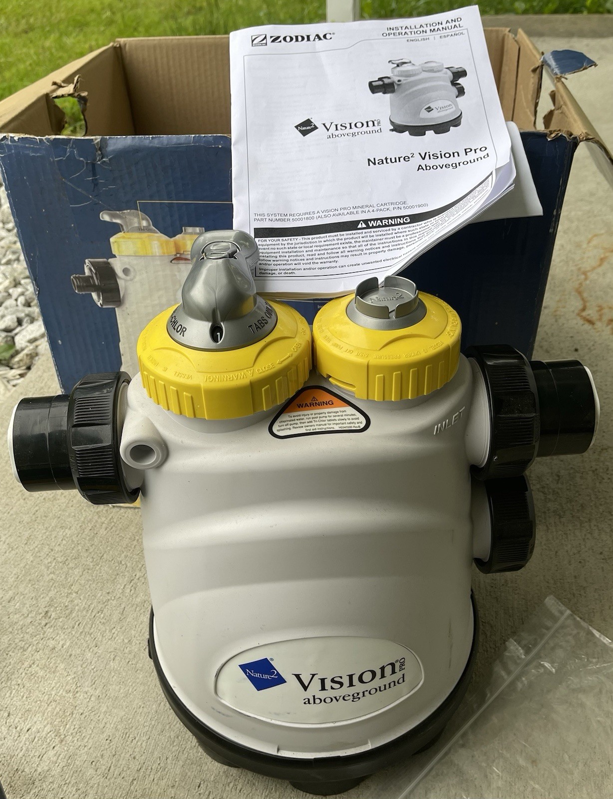 Nature 2 Pool Chlorine Dispenser & Sanitizing System Vision Pro Aboveground
