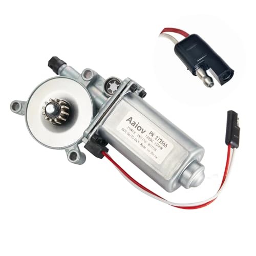 266149 373566 RV Electric Awning Motor Replacement Compatible with Solera white