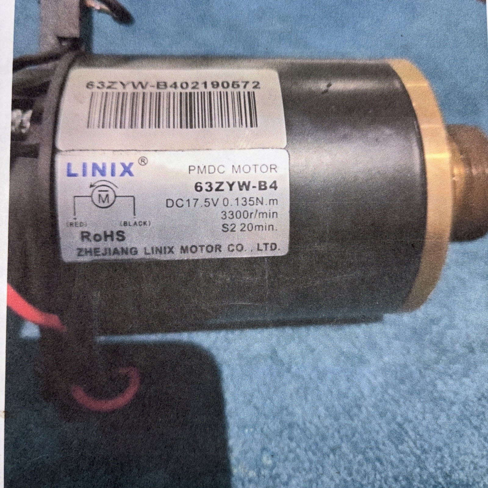 Linix POOL ROBOT IMPELLER PUMP REPAIR AND SEAL KIT MOTOR 63ZYW-B4 Aiper Wybot