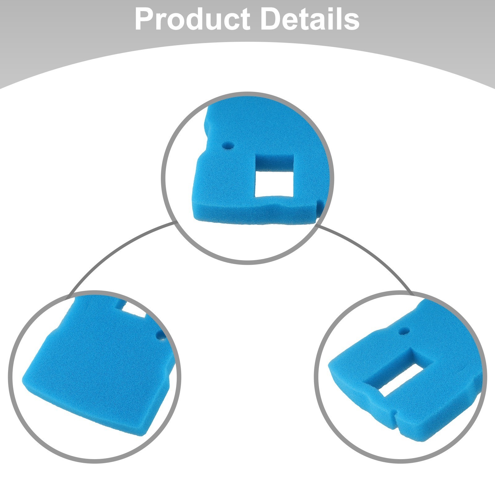 Replacement Blue Sponge Filter Pad for All in One Pond For CUF6000 Kits