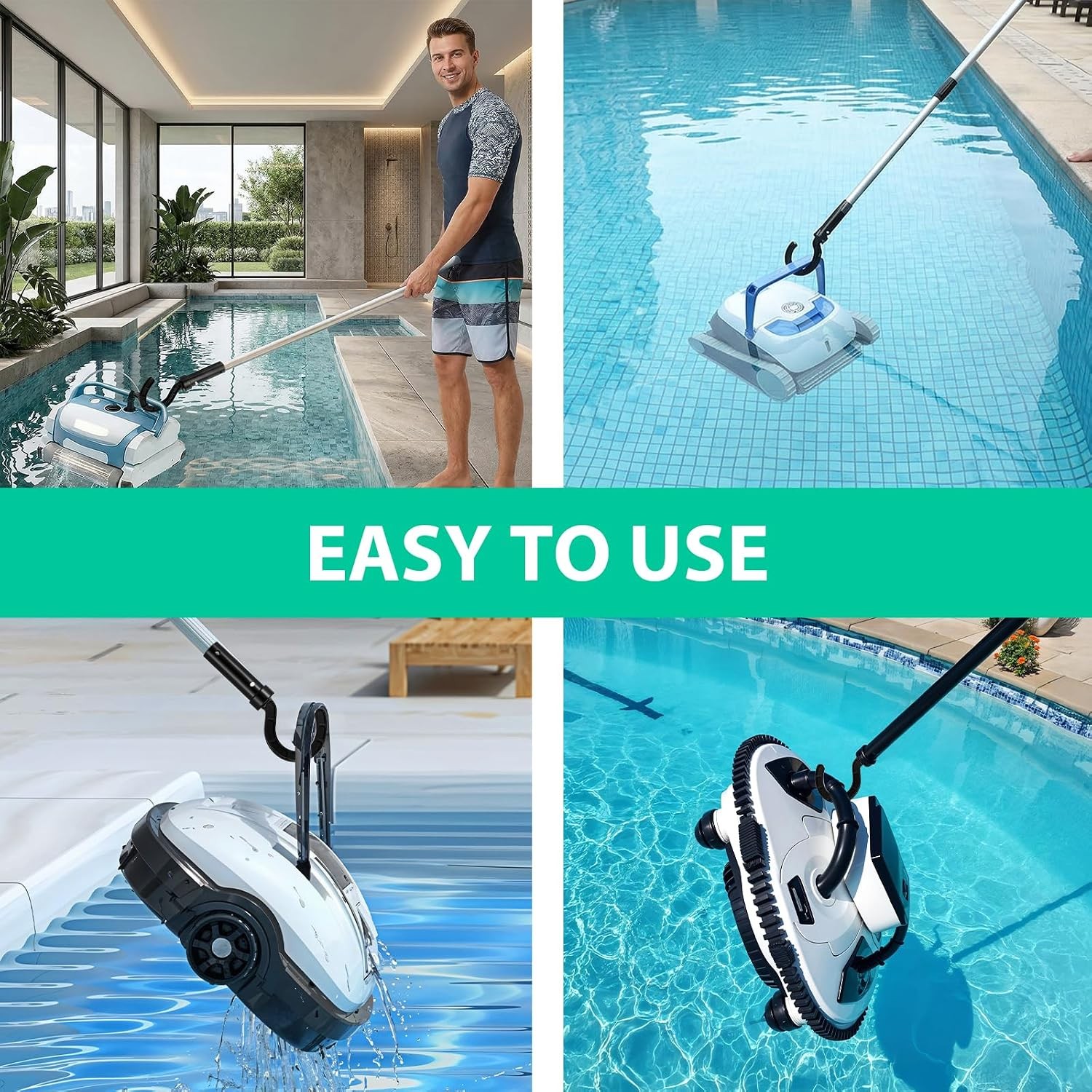 Universal Pool Robot Hook Attachment for All Robotic Pool Cleaners