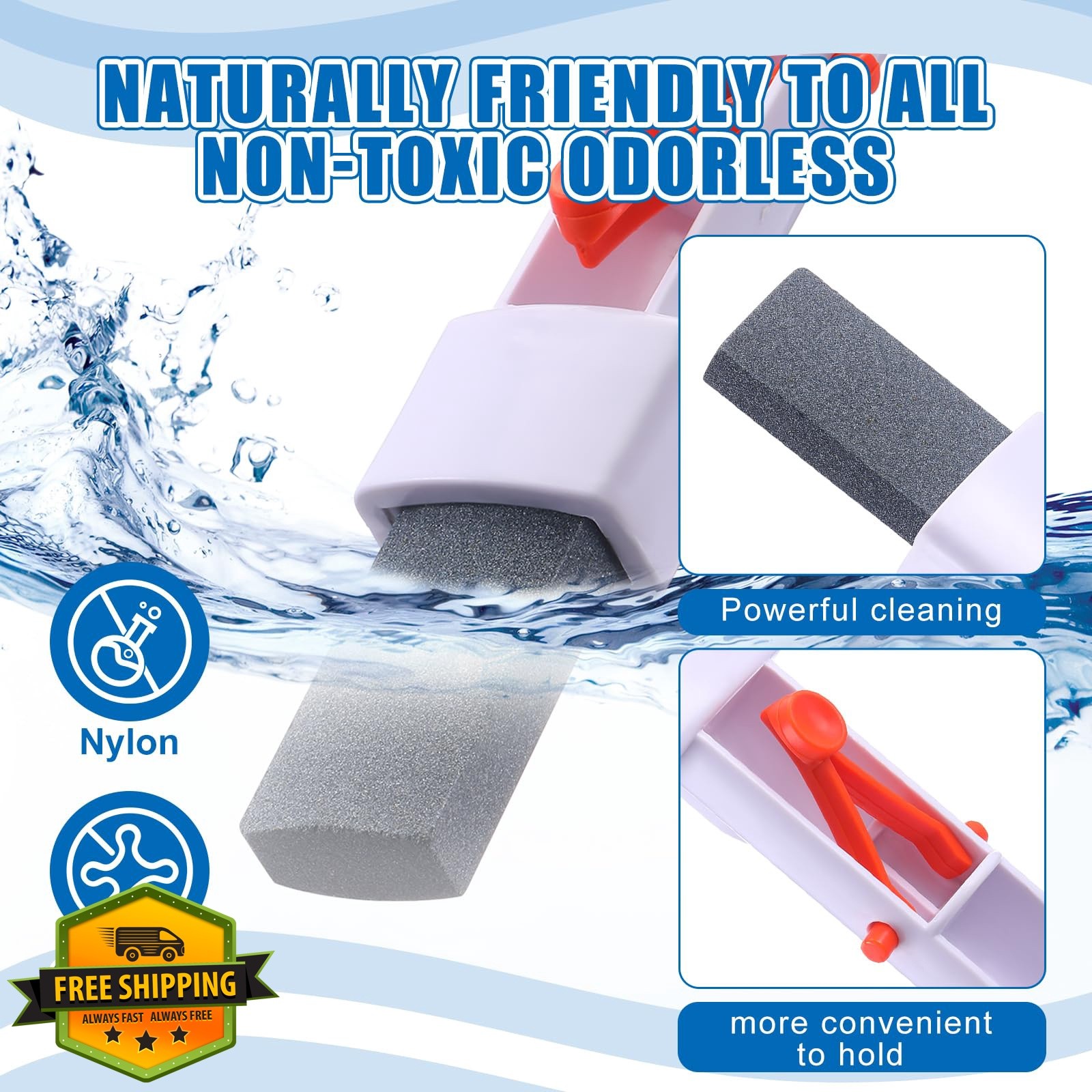 Sliner 6 pc pool cleaning kit