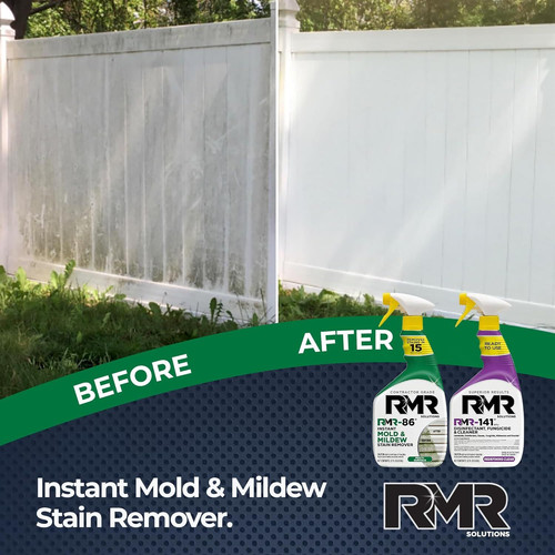 RMR Brands DIY Mold & Stain Remover Bundle, Complete 32 Fl Oz (Pack of 2)