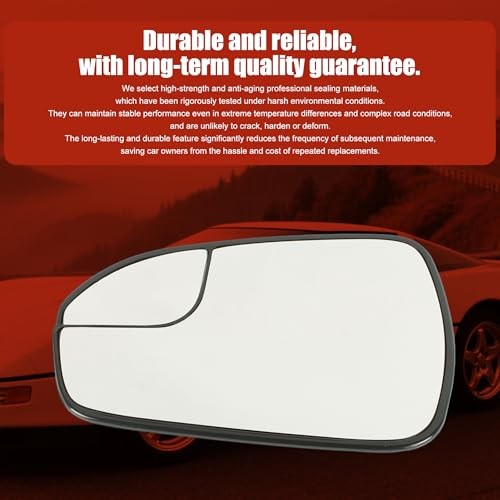 Passenger Side Right Mirror Glass Replacement for 2013-2020 Fusion – Direct