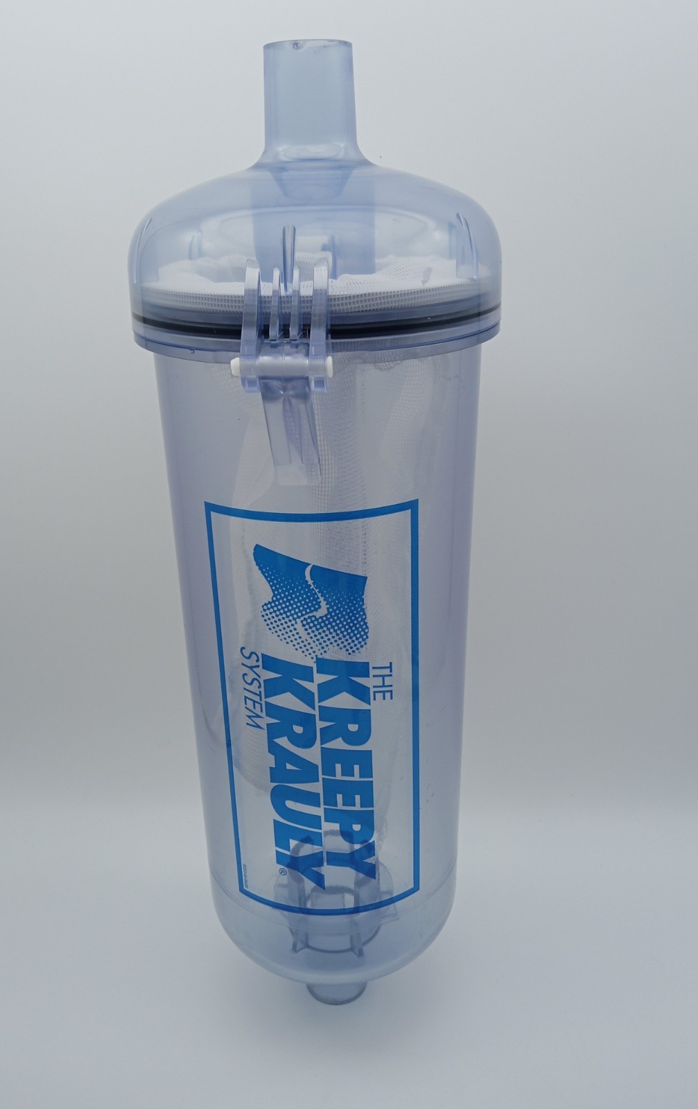 Pentair Kreepy Krauly 186 Inline Pool Cleaner Clear Leaf Trap Canister